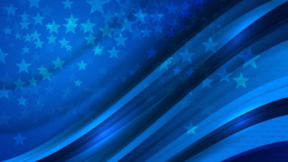 USA Color background concept for independence, veterans, labor, memorial day and events